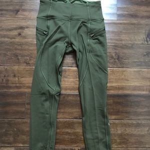 Lululemon full lenth cole weather pant